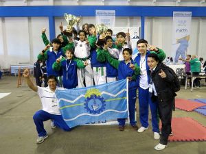 taekwondo campeon equipo
